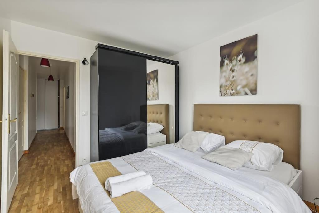"Joie De Vivre" - Parisian Spacious & Charming Flat Asnières Exteriör bild